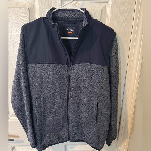Boys Sweater Fleece Trail Jacket - Picture 1 of 3